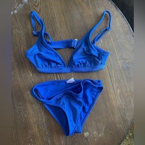 Blue Sparkly Xhiliration Bikini Set